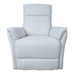 Recliner armchair GERRY, white