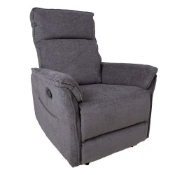 Recliner armchair GERRY, grey