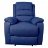 Recliner armchair MANUEL dark blue