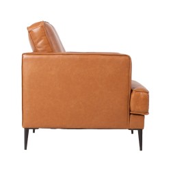 Кресло LEO 80x86xH85см, светло-коричневый