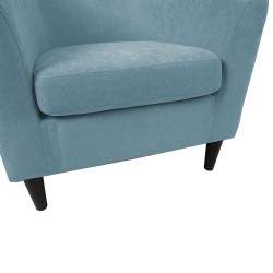 Armchair WESTER greyish blue