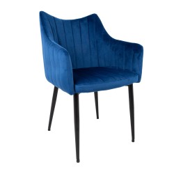 Chair BRETA dark blue