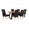 Dining set ROTTERDAM table and 6 chairs