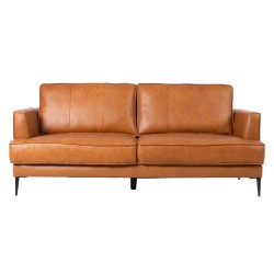 Sofa LEO 3-seater, light brown