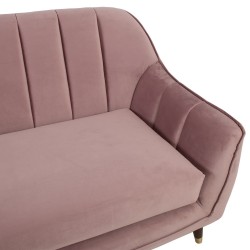 Sofa JOANNA purple-pink