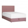 Кровать LEVI 120x200см, с матрасом, розовый