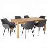 Dining set CHICAGO NEW table and 6 chairs