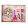 3in1 Nail Makeup Set, Jewelry Box, Pink