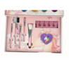 3in1 Nail Makeup Set, Jewelry Box, Pink