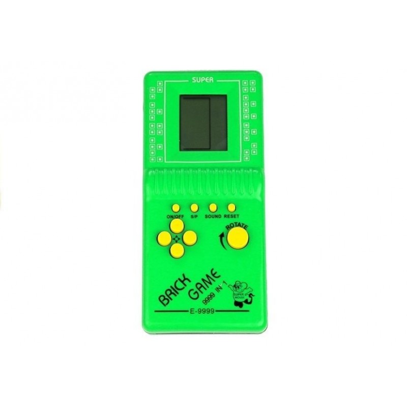 Brick Game Electronic Portable Green