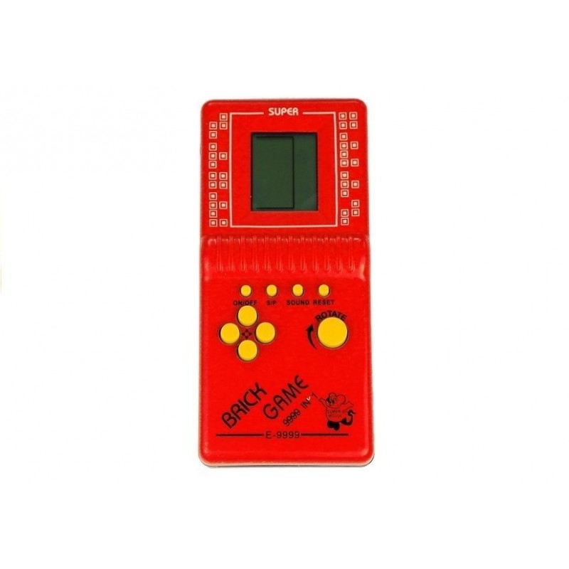 Brick Game Electronic Portable Red