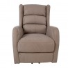 Recliner armchair BARRY with lifting mechanism, beige