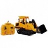 Battery Operated Bulldozer Excavator with Remote Controller Track Wheels 1:36