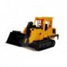 Battery Operated Bulldozer Excavator with Remote Controller Track Wheels 1:36