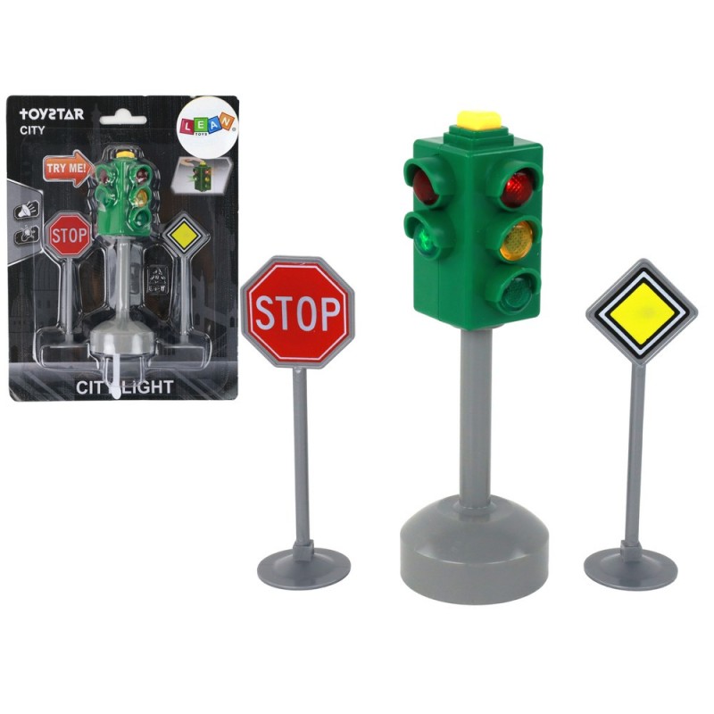 Traffic Light Signs Road Lights Sounds 12 cm