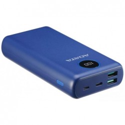ADATA POWER BANK USB 20000MAH BLUE/AP20000QCD-DGT-CDB