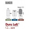 Спальный мешок Ranger, антрацит/красный, ТМ High Peak