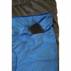 Sleepingbag Ceduna, anthracite/blue