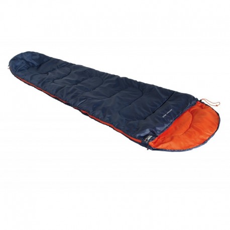 Спальный мешок Action 250, синий/оранжевый, ТМ High Peak