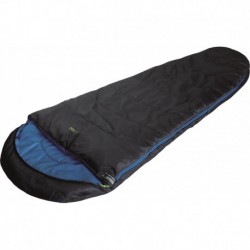 Спальный мешок TR 300, правый, антрацит/синий, ТМ High Peak