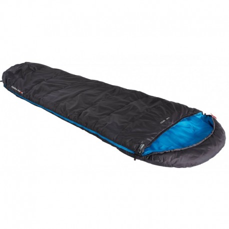 Sleepingbag TR300 left, anthracite/blue