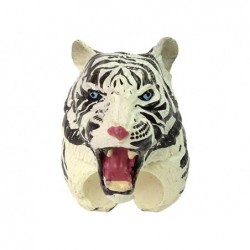 Hand Ring Educational Animals Tiger White