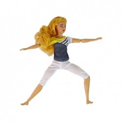 Baby Doll Yoga Mat Long Blonde Hair