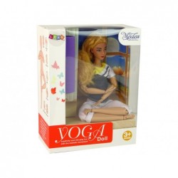 Baby Doll Yoga Mat Long Blonde Hair