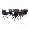 Dining set EDDY-2 table, 8 chairs (10331, 10332)
