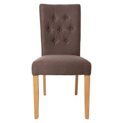Обеденный стул QUEEN 64x46xH102см, коричневый