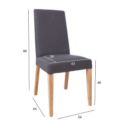 Chair PAU dark grey