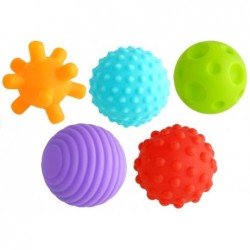 Set for a Baby Sensory Balls 6 pieces