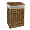 Laundry basket MAX-1, 44x39xH59cm, brown