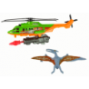 Green Helicopter Dinosaur Transport Dino Park Set