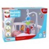 Crib mobile with sound, blue