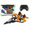 RC Drone Plane Orange Fighter Remote Controlled Pilot