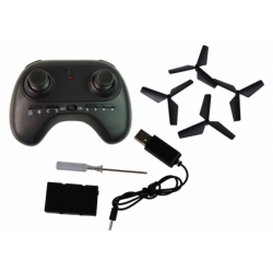 RC Drone Plane Orange Fighter Remote Controlled Pilot