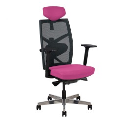 Task chair TUNE pink black