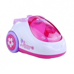 Pink Realistic Vacuum Cleaner 2 Nozzles