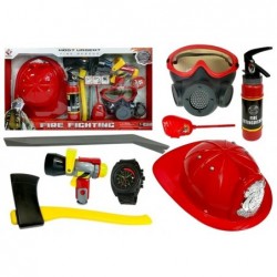 Firefighter Kit Helmet Fire...