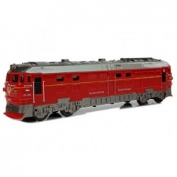 Train Pendolino Locomotive with Light and Sound Red