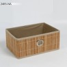 Basket MAX BAMBOO 30x21xH13cm