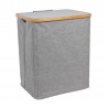 Laundry basket MAX GREY 45x36xH54cm, light grey