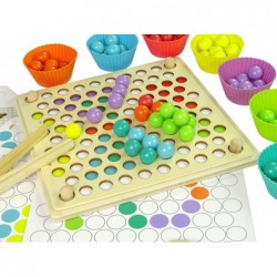 Wooden Game Beads Educational Board