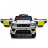 Electric Ride-On Car Police JC002 White