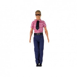 Male Kevin Doll In Formal Wear Moveable Hands Legs Head Red