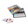 Set of Acrylic Paints and Accessories 40 Colors