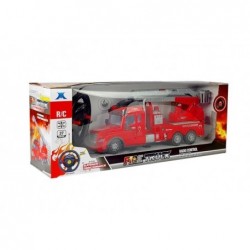 Fire Truck with Ladder R/C Remote Control