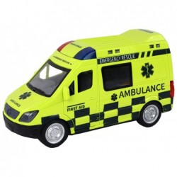 Remote Controlled Yellow Ambulance With Lights