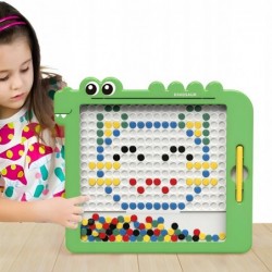 WOOPIE magnettahvel lastele Montessori MagPad dinosaurus